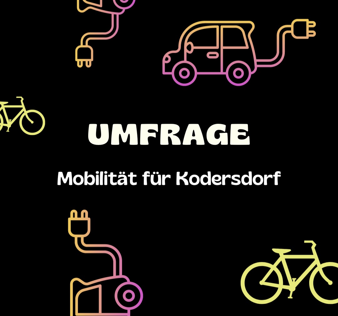 Mobilitätsumfrage für Kodersdorf
